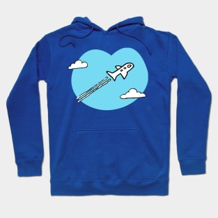 Flying plane Hoodie